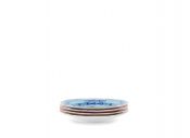Таралка десертная 21 см.,  набор 4 шт., ORIENTE ITALIANO MIX - IRIS - AZALEA - RUBRUM - AURUM, Ginori, 003RG00 FX4110LX0210G00123590 Таралка десертная 21 см.,  набор 4 шт., ORIENTE ITALIANO MIX - IRIS - AZALEA - RUBRUM - AURUM, Ginori, 003RG00 FX4110LX0210G00123590