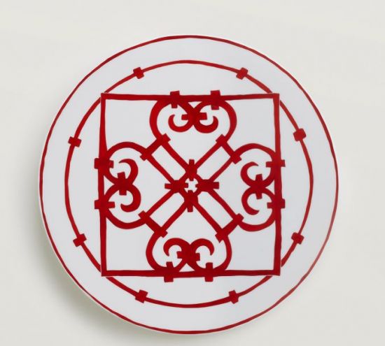 Тарелка обеденная 26,5  см.,  Balcon du Guadalquivir, HERMES, арт.:011001P