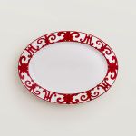 Овальное блюдо 37  см.,  Balcon du Guadalquivir, HERMES, арт.:011027P
