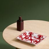 Прямоугольное блюдо 21 x 17  см.,  Balcon du Guadalquivir, HERMES, арт.:011090P