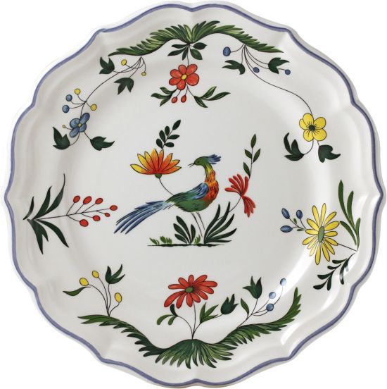 Тарелка десертная Д  23,2 см,, "Райские птицы" OISEAUX DE PARADIS набор 4 шт..  Тарелка десертная Д  23,2 см,, "Райские птицы" OISEAUX DE PARADIS набор 4 шт..