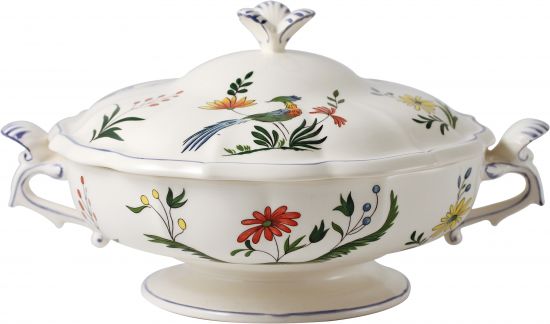 Супница "Райские птицы"  1,7 л., OISEAUX DE PARADIS, GIEN Супница "Райские птицы"  1,7 л., OISEAUX DE PARADIS, GIEN