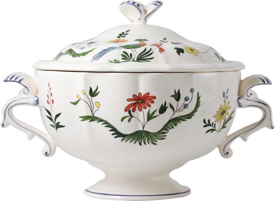 Супница 3 л,, - В 23 см,, "Райские птицы" OISEAUX DE PARADIS Супница 3 л,, - В 23 см,, "Райские птицы" OISEAUX DE PARADIS