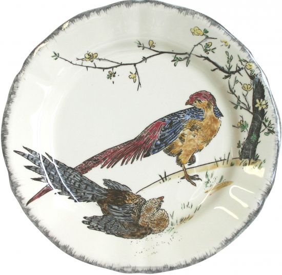 Тарелка обеденная Фазан, FAISAN DORE ,, GRANDS OISEAUX, GIEN Тарелка обеденная Фазан, FAISAN DORE ,, GRANDS OISEAUX, GIEN