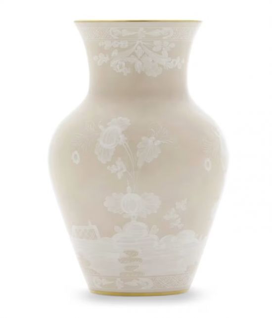 Ваза 25 см ORIENTE ITALIANO MERINGA от Ginori 1735, 016RG02 FG6132LX0250G00135700