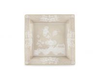 Тарелка квадратная 24 см., ORIENTE ITALIANO MERINGA от Ginori 1735, 017RG02 FG6836LX0245G00135700