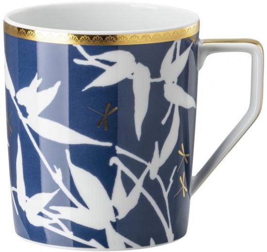 Кружка 360 мл., Rosenthal, Турандот, синий, фарфор, Heritage Turandot, Кружка 360 мл., Rosenthal, Турандот, синий, фарфор, Heritage Turandot,