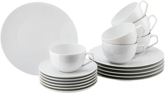 Набор кофейный 18 шт., Rosenthal  TAC Gropius арт.11280-800001-18735 Набор кофейный 18 шт., Rosenthal  TAC Gropius арт.11280-800001-18735
