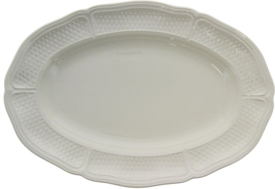 Блюдо овальное большое PONT AUX CHOUX BLANC, 41,5 X 29,4 см,, GIEN Блюдо овальное большое PONT AUX CHOUX BLANC, 41,5 X 29,4 см,, GIEN