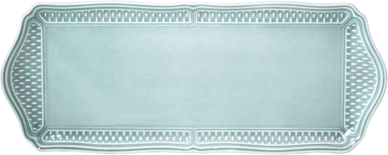 Блюдо для торта голубая PONT AUX CHOUX CELADON, 37,8 X 15 см,, GIEN Блюдо для торта голубая PONT AUX CHOUX CELADON, 37,8 X 15 см,, GIEN