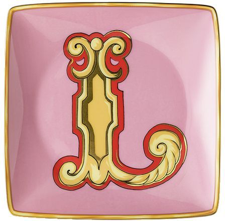 Пиала квадратная 12 см.,  Versace HOLIDAY ALPHABET арт. 11940-403692-15253 Пиала квадратная 12 см.,  Versace HOLIDAY ALPHABET арт. 11940-403692-15253