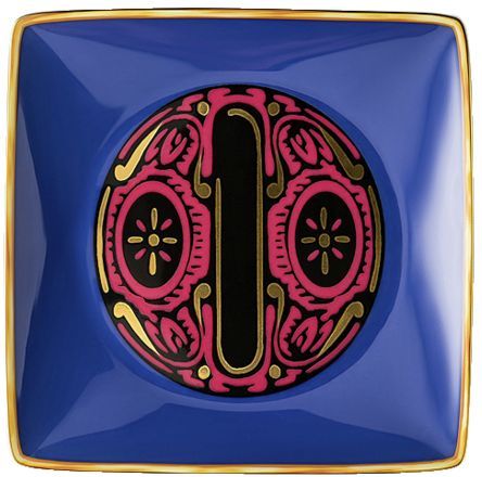 Пиала квадратная 12 см.,  Versace HOLIDAY ALPHABET арт. 11940-403695-15253 Пиала квадратная 12 см.,  Versace HOLIDAY ALPHABET арт. 11940-403695-15253