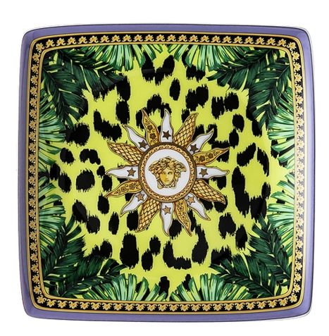 Пиала квадратная 12 см.,  Versace JUNGLE ANIMALIER арт. 11940-403713-15253 Пиала квадратная 12 см.,  Versace JUNGLE ANIMALIER арт. 11940-403713-15253