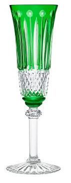 Бокал для шампанское Saint Louis, Tommy, 110 мл., зелёный - Изумрудный, арт. :12408022