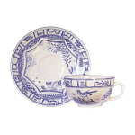 НАБОР ИЗ 2 ЧАЙНЫХ ЧАШЕК И БЛЮДЕЦ BLUE BIRD 180 МЛ GIEN НАБОР ИЗ 2 ЧАЙНЫХ ЧАШЕК И БЛЮДЕЦ BLUE BIRD 180 МЛ GIEN
