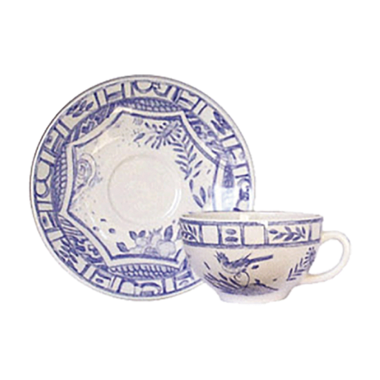 НАБОР ИЗ 2 ЧАЙНЫХ ЧАШЕК И БЛЮДЕЦ BLUE BIRD 180 МЛ GIEN НАБОР ИЗ 2 ЧАЙНЫХ ЧАШЕК И БЛЮДЕЦ BLUE BIRD 180 МЛ GIEN