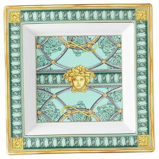 Блюдо квадратное 22 см.,  Versace LA SCALA DEL PALAZZO арт. 14085-403664-25822