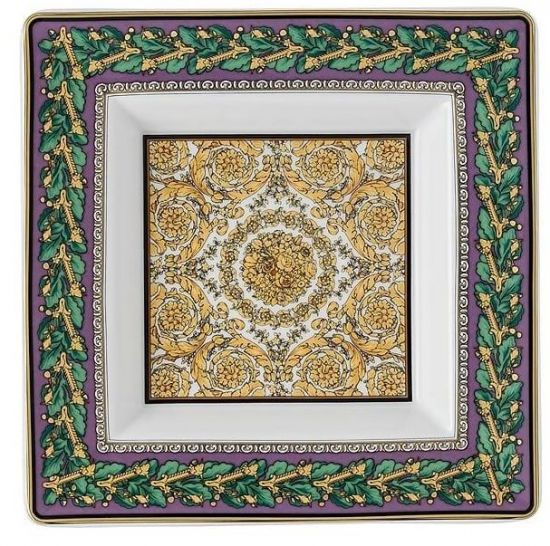 Блюдо квадратное 14 см.,  Versace BAROCCO MOSAIC арт. 14085-403728-25814 Блюдо квадратное 14 см.,  Versace BAROCCO MOSAIC арт. 14085-403728-25814