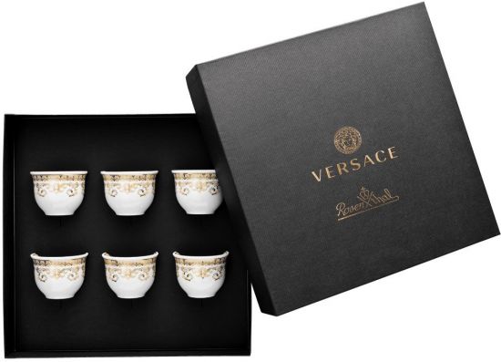 Набор из 6 чашек  Versace MEDUSA GALA арт. 14413-403635-28403 Набор из 6 чашек  Versace MEDUSA GALA арт. 14413-403635-28403