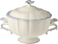 СУПНИЦА, GIEN FILET BLEU, 3 литра, Высота 23 см