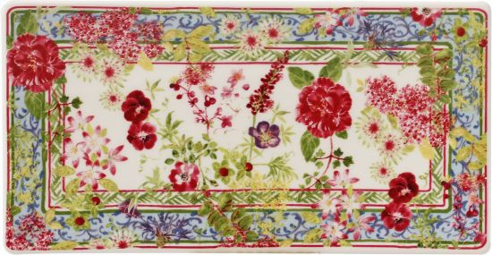 Блюдо прямоугольное MILLEFLEURS, 19,3 X 10 см GIEN Блюдо прямоугольное MILLEFLEURS, 19,3 X 10 см GIEN