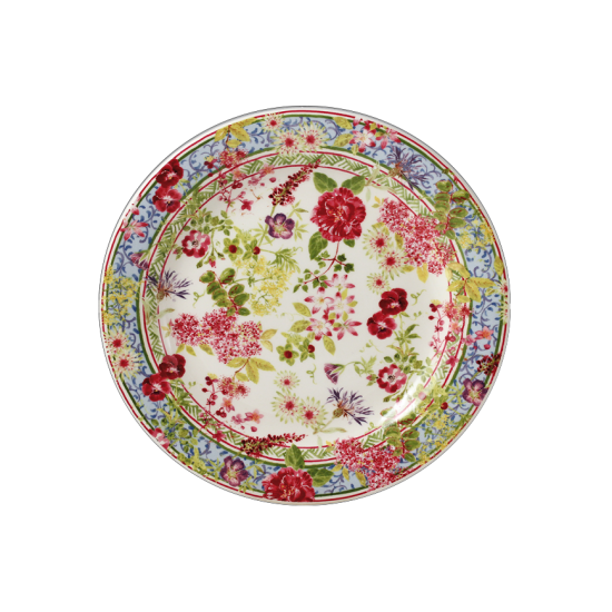 Тарелка для канапе набор 4 ШТ.., MILLEFLEURS, Д 16,5 см GIEN Тарелка для канапе набор 4 ШТ.., MILLEFLEURS, Д 16,5 см GIEN