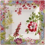 Тарелка квадратная MILLEFLEURS, 29,5 X 26,5 см GIEN Тарелка квадратная MILLEFLEURS, 29,5 X 26,5 см GIEN