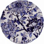 ДЕСЕРТНАЯ ТАРЕЛКА, GIEN, PIVOINES BLEUES, D 22,4 cm ДЕСЕРТНАЯ ТАРЕЛКА, GIEN, PIVOINES BLEUES, D 22,4 cm