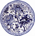 ОБЕДЕНАЯ ТАРЕЛКА, GIEN, PIVOINES BLEUES, D 28,4 cm ОБЕДЕНАЯ ТАРЕЛКА, GIEN, PIVOINES BLEUES, D 28,4 cm
