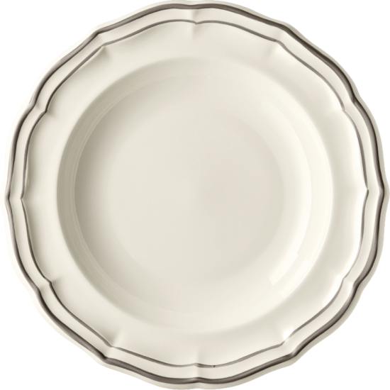 Набор тарелок суп/паста 4 шт 22,5 см., FILET TAUPE, GIEN, 1692B4AY22 Набор тарелок суп/паста 4 шт 22,5 см., FILET TAUPE, GIEN, 1692B4AY22