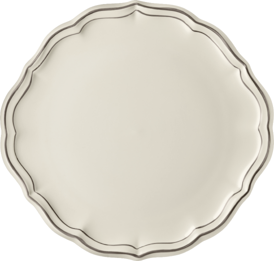 Блюдо для торта 31,7 см., FILET TAUPE, GIEN, 1692BPGA22 Блюдо для торта 31,7 см., FILET TAUPE, GIEN, 1692BPGA22