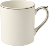 Кружка 255 мл., -В9,5 см., FILET TAUPE, GIEN, 1692CMUG48 Кружка 255 мл., -В9,5 см., FILET TAUPE, GIEN, 1692CMUG48