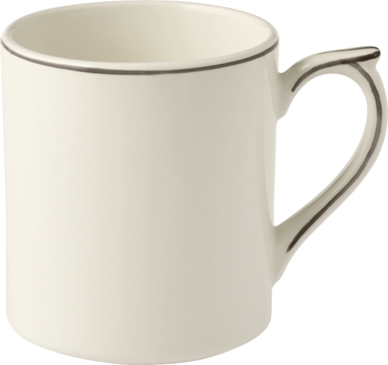 Кружка 255 мл., -В9,5 см., FILET TAUPE, GIEN, 1692CMUG48 Кружка 255 мл., -В9,5 см., FILET TAUPE, GIEN, 1692CMUG48