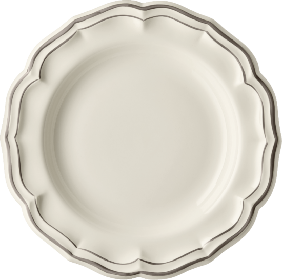 Блюдо круглое Д31 см., FILET TAUPE, GIEN, 1692CPC622 Блюдо круглое Д31 см., FILET TAUPE, GIEN, 1692CPC622