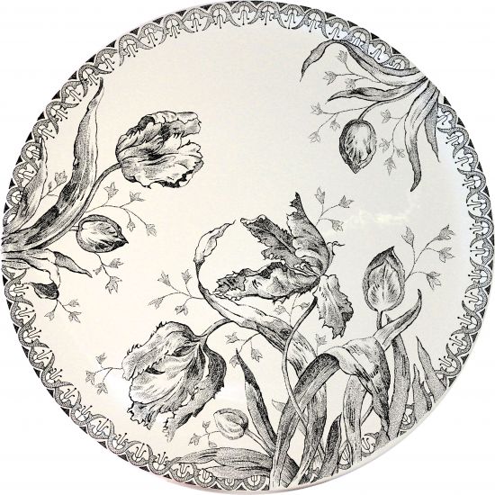 Блюдо для торта TULIPES NOIRES,Д 30 см,, GIEN Блюдо для торта TULIPES NOIRES,Д 30 см,, GIEN