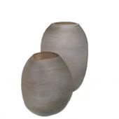 ВАЗА GUAXS PATARA ROUND, ЦВЕТ: ДЫМЧАТОСЕРЫЙ 1718GY ВАЗА GUAXS PATARA ROUND, ЦВЕТ: ДЫМЧАТОСЕРЫЙ 1718GY