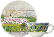 Чайная пара 2 набора, 260мл. - Д 18 см., PARIS A GIVERNY GIEN Чайная пара 2 набора, 260мл. - Д 18 см., PARIS A GIVERNY GIEN