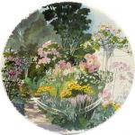 Десертная тарека Д 22 см.,PALETTE PARIS GIVERNY GIEN Десертная тарека Д 22 см.,PALETTE PARIS GIVERNY GIEN