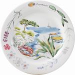 Тарелка хлеб / канапе Море Д16,5 см., PROVENCE, GIEN, 1774APA250 Тарелка хлеб / канапе Море Д16,5 см., PROVENCE, GIEN, 1774APA250