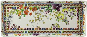 Блюдо прямоугольное 36 X 15,5 см,,, BAGATELLE, GIEN Блюдо прямоугольное 36 X 15,5 см,,, BAGATELLE, GIEN