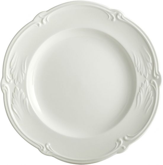 Тарелка для канапе / хлеба набор из 4-х шт. ROCAILLE BLANC, Д  17 cm GIEN  Тарелка для канапе / хлеба набор из 4-х шт. ROCAILLE BLANC, Д  17 cm GIEN