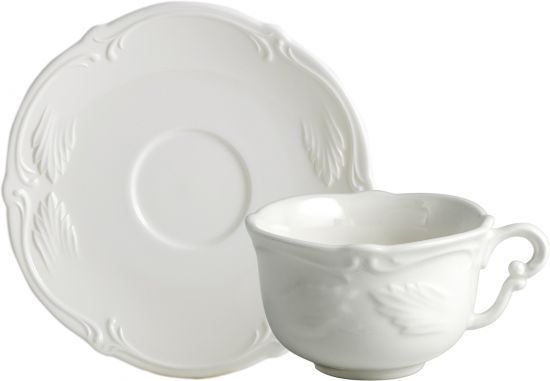 Набор из 2-х Чайных пар ROCAILLE BLANC, 180 мл,  - Д  16,4 cm GIEN Набор из 2-х Чайных пар ROCAILLE BLANC, 180 мл,  - Д  16,4 cm GIEN