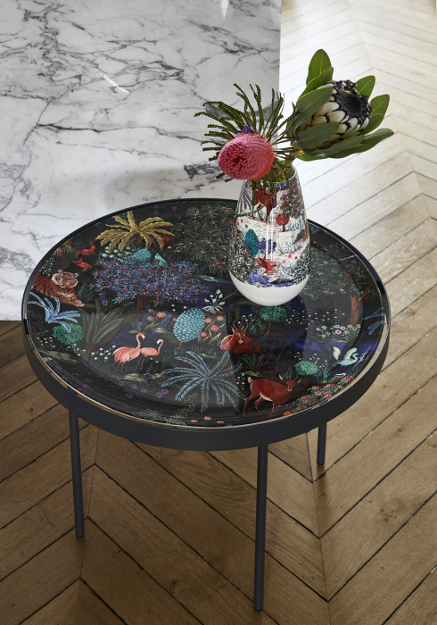 Кофейный столик со съемным подносом LE JARDIN DU PALAIS, Д 60 см - В 40 см,, GIEN Кофейный столик со съемным подносом LE JARDIN DU PALAIS, Д 60 см - В 40 см,, GIEN