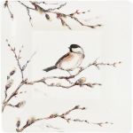 Тарелка вадратная конфетница LES OISEAUX DE LA FORET, 17 X 17 cm GIEN Тарелка вадратная конфетница LES OISEAUX DE LA FORET, 17 X 17 cm GIEN