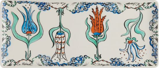 Блюдо прямоугольное 36 X 15,5 см.,LA FAVORITE, GIEN Блюдо прямоугольное 36 X 15,5 см.,LA FAVORITE, GIEN