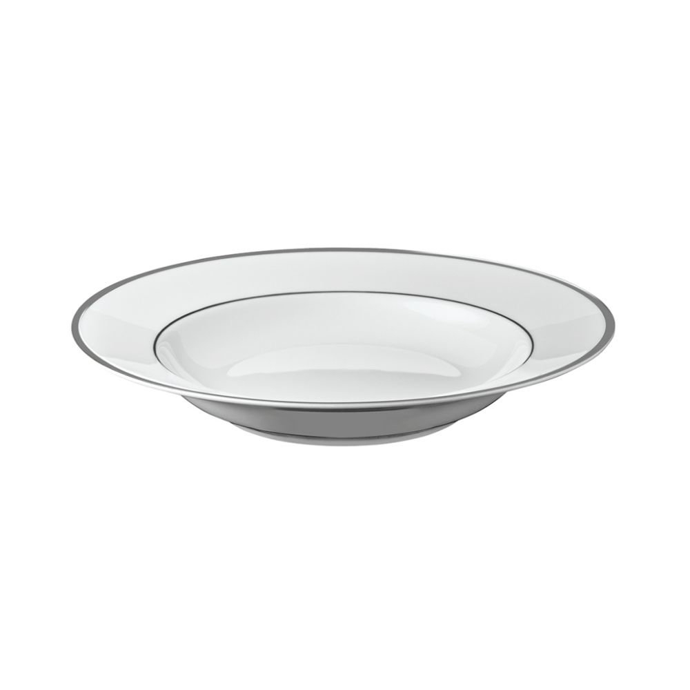 Тарелка для суп / паста 22.5 см., GALON PLATINE, DEGRENNE, арт.190053