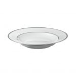 Тарелка для суп / паста 22.5 см., GALON PLATINE, DEGRENNE, арт.190053 Тарелка для суп / паста 22.5 см., GALON PLATINE, DEGRENNE, арт.190053