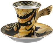 Чашка с блюдцем  Versace VANITY арт. 19300-403608-14720 Чашка с блюдцем  Versace VANITY арт. 19300-403608-14720