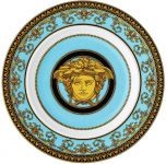 Тарелка для хлеба 18 см., Versace MEDUSA CELESTE арт. 19300-403712-10218 Тарелка для хлеба 18 см., Versace MEDUSA CELESTE арт. 19300-403712-10218