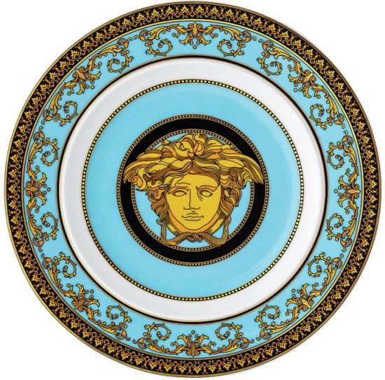 Тарелка для хлеба 18 см., Versace MEDUSA CELESTE арт. 19300-403712-10218 Тарелка для хлеба 18 см., Versace MEDUSA CELESTE арт. 19300-403712-10218
